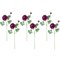 Northlight Real Touch™ Mulberry Purple Dahlia Artificial Floral Sprays, Set of 6 - 23"